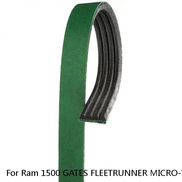 For Ram 1500 GATES FLEETRUNNER MICRO-V Serpentine Belt 5.7L V8 2011-2012 y2