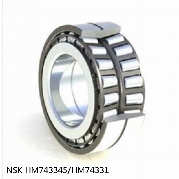 HM743345/HM74331 NSK Tapered Roller Bearings Double-row