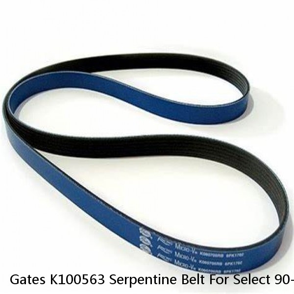 Gates K100563 Serpentine Belt For Select 90-16 Hino International Models #1 small image