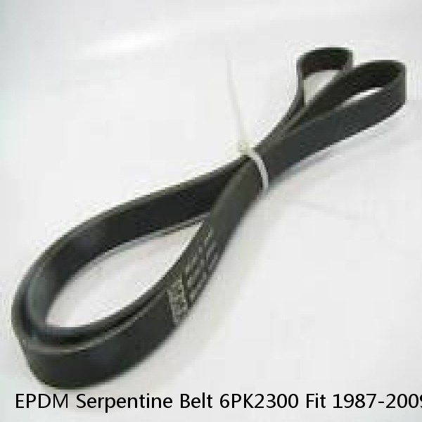 EPDM Serpentine Belt 6PK2300 Fit 1987-2009 Buick Chevrolet Equinox G30 Ford GMC