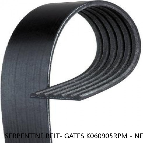 SERPENTINE BELT- GATES K060905RPM - NEW