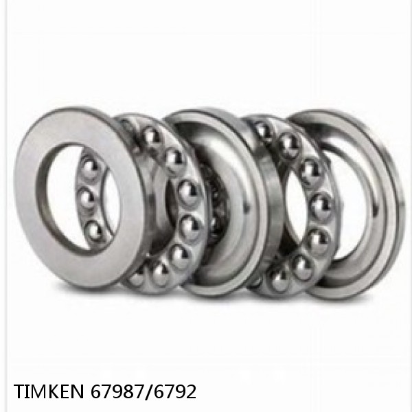 67987/6792 TIMKEN Double Direction Thrust Bearings #1 small image