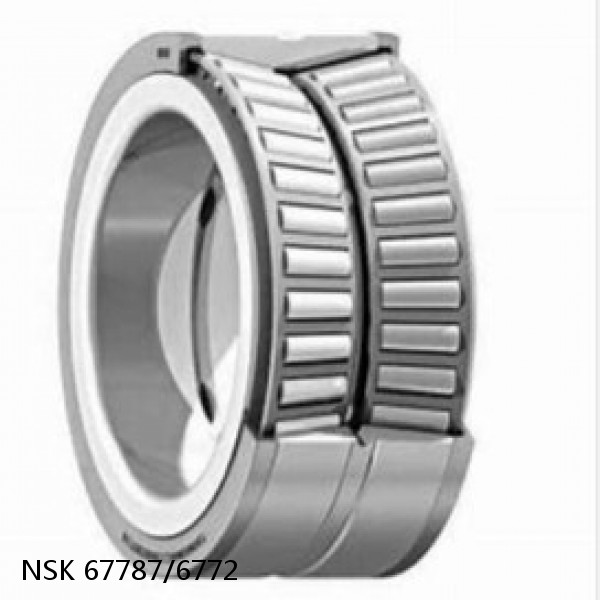 67787/6772 NSK Tapered Roller Bearings Double-row #1 small image