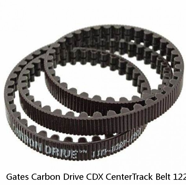 Gates Carbon Drive CDX CenterTrack Belt 122 tooth Black / Black #1 image