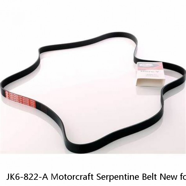 JK6-822-A Motorcraft Serpentine Belt New for Ford Taurus Mercury Sable 2001-2004 #1 image