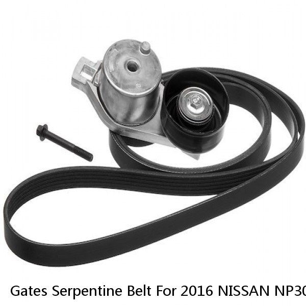 Gates Serpentine Belt For 2016 NISSAN NP300 FRONTIER L4-2.5L #1 image